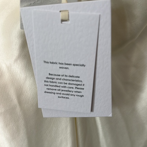 NWT Significant Other REVOLVE Vienna Cream Midi Dress (small flaws) - Picture 6 of 13